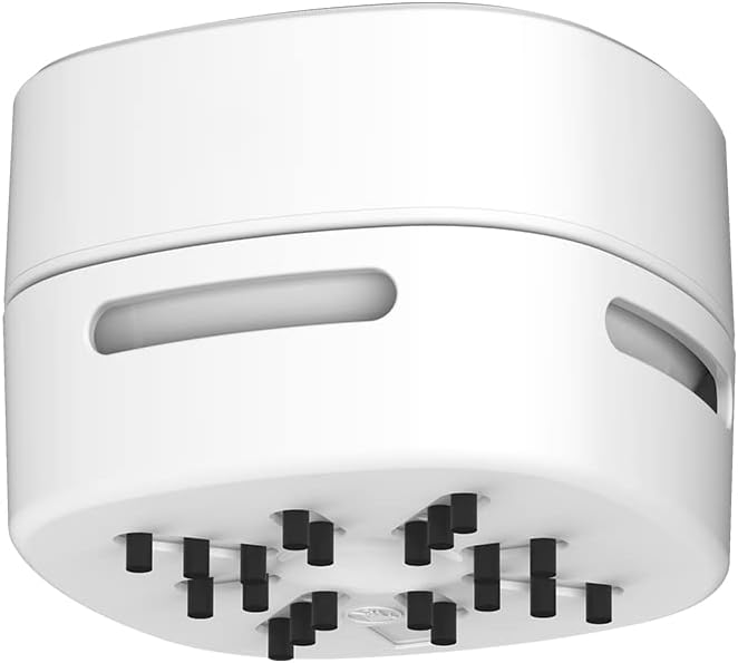 TKMARS Mini Aspirapolvere Da Tavolo Senza Fili, Aspirapolvere Da Tavolo Compatto Ricaricabile Tramite USB, 13500 Giri/Min Ad Alta Velocità, Ruotabile a 360°, Mini Aspirapolvere Da Scrivania