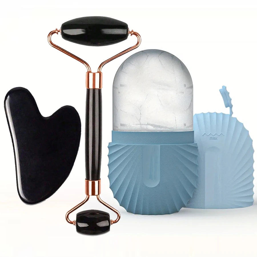 Kit Beauty Viso Completo 3 in 1 – Effetto Lifting Naturale e Pelle Radiosa