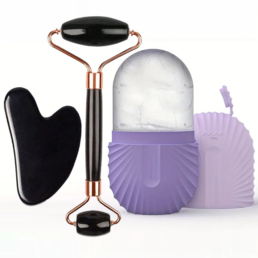 Kit Beauty Viso Completo 3 in 1 – Effetto Lifting Naturale e Pelle Radiosa