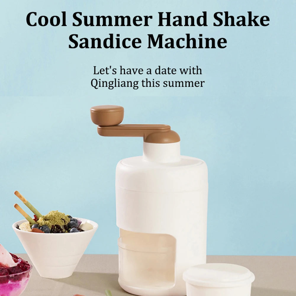 Fluffy Ice Maker – Tritaghiaccio Manuale per Ghiaccio Soffice