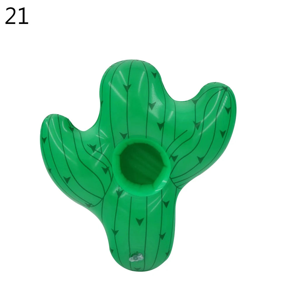 Porta Bevande Galleggiante da Piscina – Cup Holder Gonfiabile per Drink in Estate | Pool Party Accessorio Relax