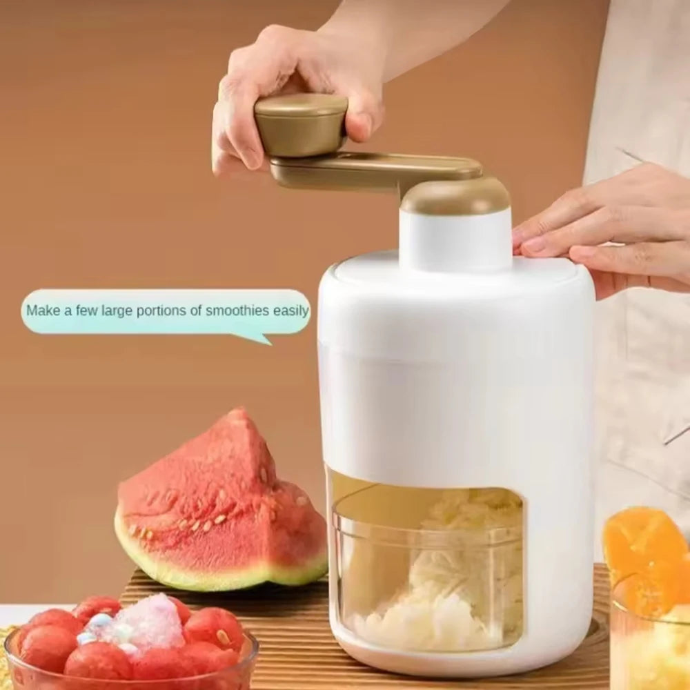 Fluffy Ice Maker – Tritaghiaccio Manuale per Ghiaccio Soffice