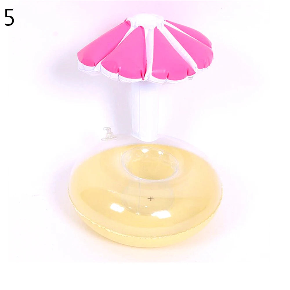 Porta Bevande Galleggiante da Piscina – Cup Holder Gonfiabile per Drink in Estate | Pool Party Accessorio Relax