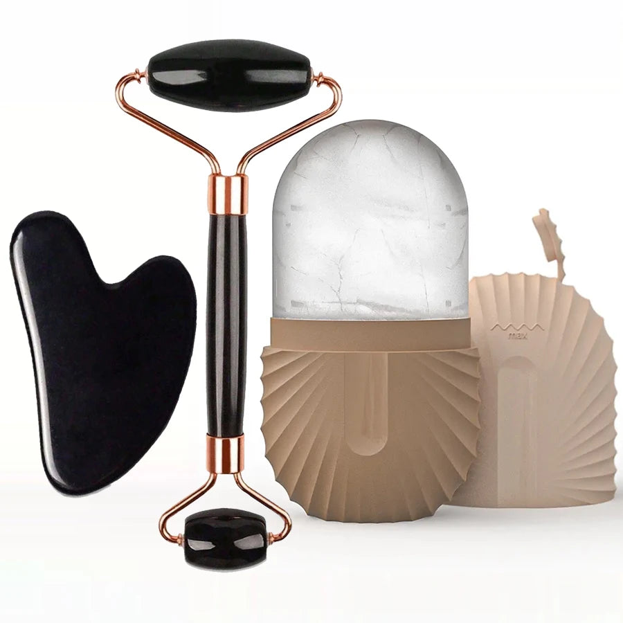 Kit Beauty Viso Completo 3 in 1 – Effetto Lifting Naturale e Pelle Radiosa