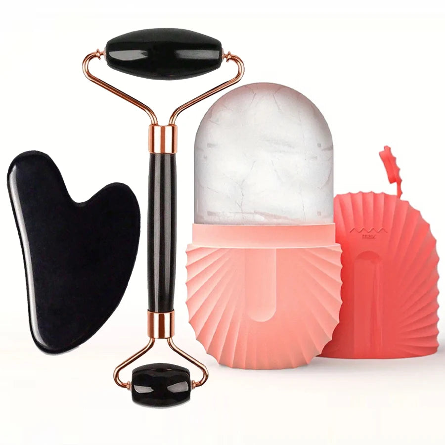 Kit Beauty Viso Completo 3 in 1 – Effetto Lifting Naturale e Pelle Radiosa