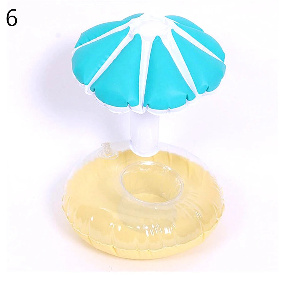 Porta Bevande Galleggiante da Piscina – Cup Holder Gonfiabile per Drink in Estate | Pool Party Accessorio Relax