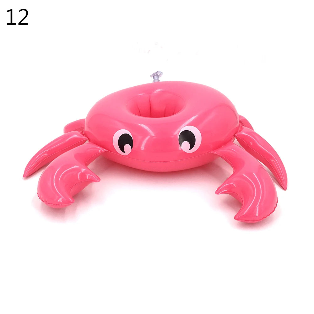 Porta Bevande Galleggiante da Piscina – Cup Holder Gonfiabile per Drink in Estate | Pool Party Accessorio Relax