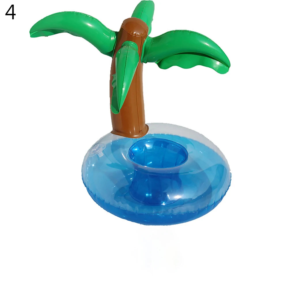 Porta Bevande Galleggiante da Piscina – Cup Holder Gonfiabile per Drink in Estate | Pool Party Accessorio Relax