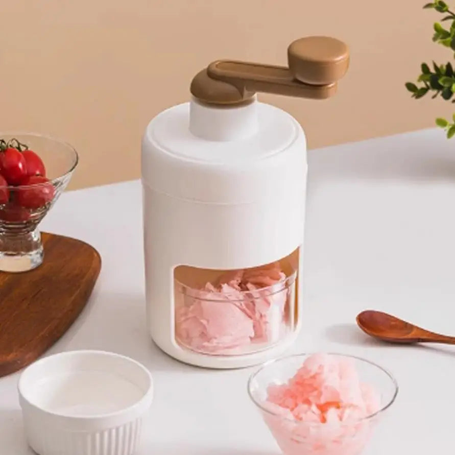 Fluffy Ice Maker – Tritaghiaccio Manuale per Ghiaccio Soffice