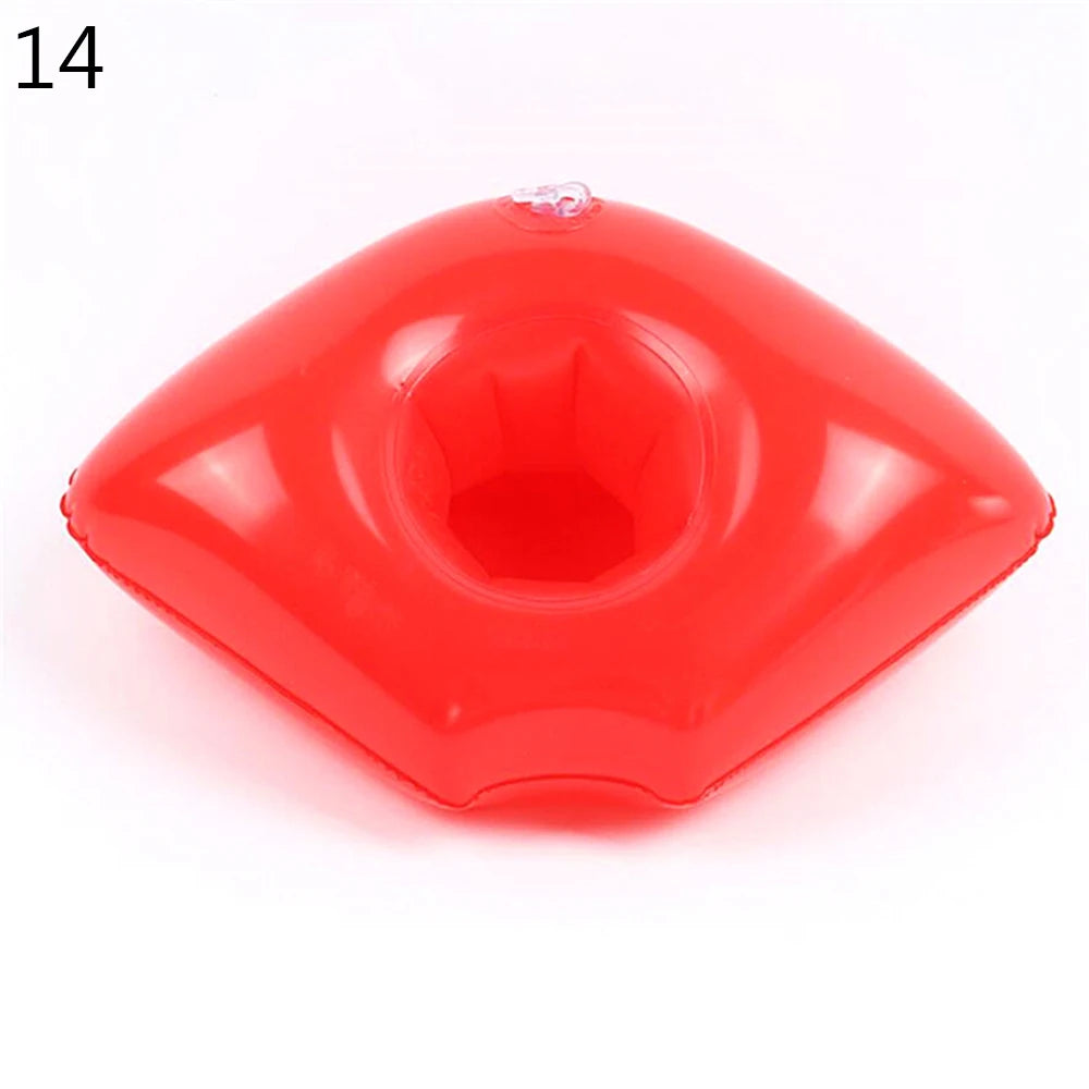 Porta Bevande Galleggiante da Piscina – Cup Holder Gonfiabile per Drink in Estate | Pool Party Accessorio Relax